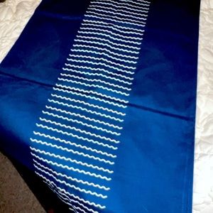 Blue Table Runner